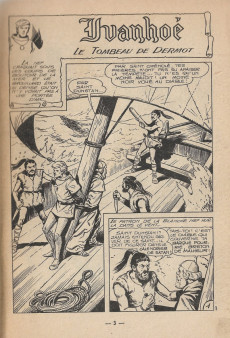 Extrait de Ivanhoé (1re Série - Aventures et Voyages) -105- Le tombeau de Dermot