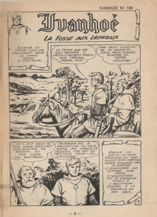 Extrait de Ivanhoé (1re Série - Aventures et Voyages) -108- La fosse aux lépreux