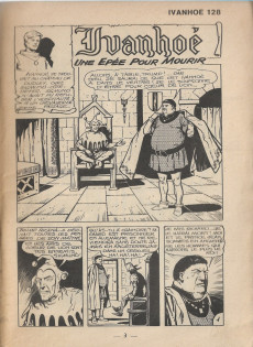 Extrait de Ivanhoé (1re Série - Aventures et Voyages) -128- Une épée pour mourir