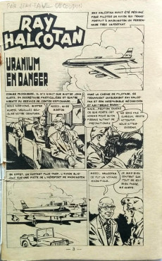 Extrait de Ray Halcotan (Artima) -18- Ray Halcotan Uranium en danger