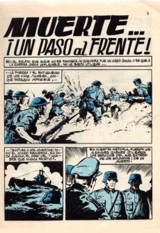 Extrait de Hazañas bélicas (Vol.07 - 1961) -130- Muerte, ¡un paso al frente!
