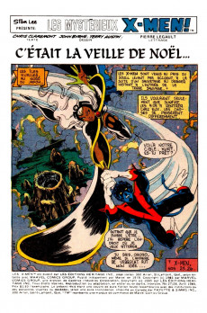 Extrait de Les mystérieux X-Men (Éditions Héritage) -2728- C'était la veille de Noël...