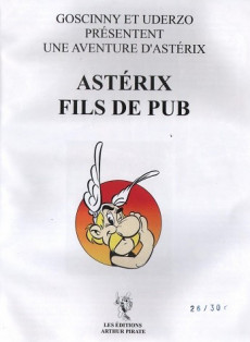Extrait de Astérix (Autres) - Astérix fils de pub