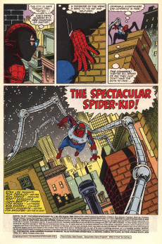 Extrait de Marvel Tales Vol.2 (1966) -276- What Has 6 Legs, 4 Eyes and an Attitude? The Spectacular Spider-Kid!