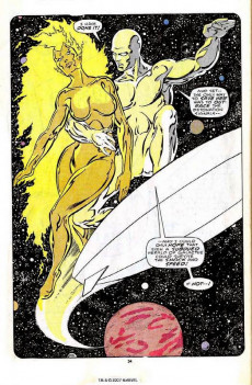 Extrait de Silver Surfer Vol.3 (1987) -1- Crowd Control