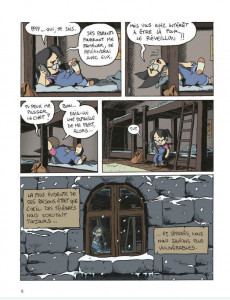 Extrait de Le collège noir -3- Le livre de l'hiver