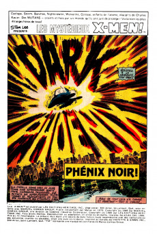 Extrait de Les mystérieux X-Men (Éditions Héritage) -4344- Phénix noir!