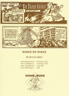 Extrait de Suske en Wiske Klassiek - Rode reeks -59- De Dulle Griet