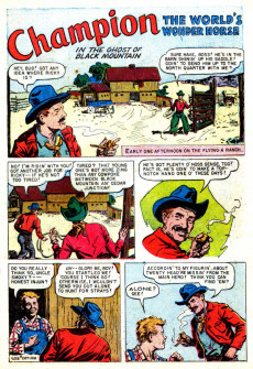 Extrait de Four Color Comics (2e série - Dell - 1942) -287- Gene Autry's Champion in The Ghost of Black Mountain