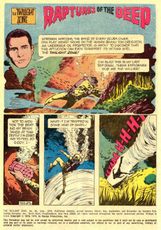 Extrait de The twilight Zone (Gold Key - 1962) -84- Caught in the swirling depths of a secret sea!
