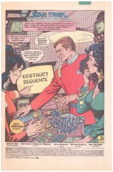 Extrait de Star Trek (1984) (DC comics) -12- New Frontiers, Chapter 4: The Tantalus Trap!