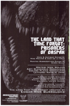 Extrait de Edgar Rice Burroughs' The Land That Time Forgot (2016) -2VC- Prisoners of Caspak
