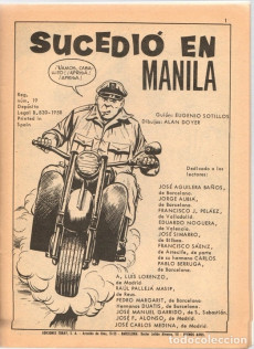 Extrait de Hazañas bélicas (Vol.06 - 1958 série rouge) -236- Sucedió en Manila