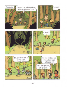 Extrait de Les inséparables -4- Léa part en classe verte