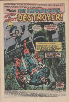 Extrait de The invaders Vol.1 (Marvel Comics - 1975) -18- The mighty Destroyer !