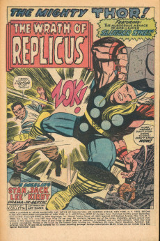 Extrait de Thor Vol.1 (1966) -141- he Wrath of Replicus