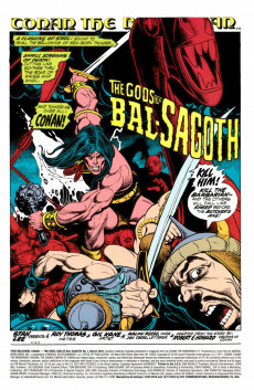 Extrait de True Believers : Conan (2019) - True Believers: Conan - The devil-god of Bal-Sagoth !