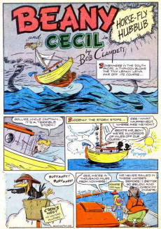Extrait de Four Color Comics (2e série - Dell - 1942) -414- Bob Clampett's Beany and Cecil in Horse-Fly Hubbub