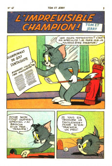 Extrait de Tom et Jerry (Puis Tom & Jerry) (2e Série - Sage) -67- L'imprévisible champion!