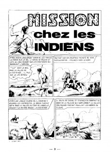 Extrait de Tex Bill (Arédit) -102- Mission chez les indiens