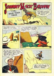Extrait de Four Color Comics (2e série - Dell - 1942) -455- Johnny Mack Brown Comics