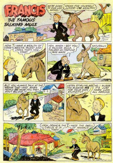 Extrait de Four Color Comics (2e série - Dell - 1942) -465- Francis, the Famous Talking Mule