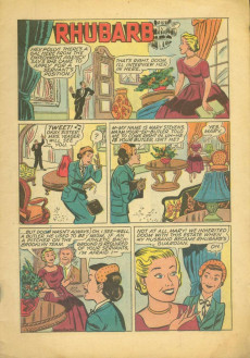 Extrait de Four Color Comics (2e série - Dell - 1942) -466- Rhubarb the Millionaire Cat