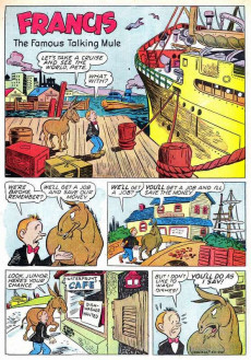 Extrait de Four Color Comics (2e série - Dell - 1942) -501- Francis, the Famous Talking Mule