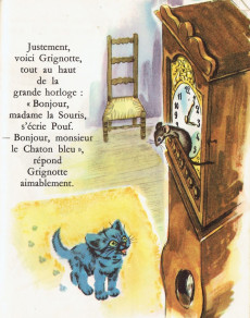 Extrait de Les albums Roses (Hachette) -47- Le chaton bleu