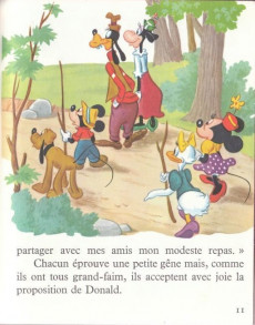 Extrait de Les albums Roses (Hachette) -14a1972- Le pique-nique de Mickey