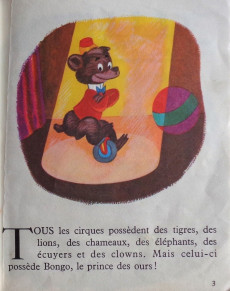Extrait de Les albums Roses (Hachette) -12b1970- Bongo le petit ours