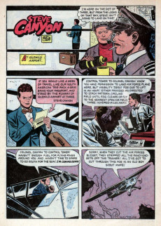 Extrait de Four Color Comics (2e série - Dell - 1942) -578- Milton Caniff's Steve Canyon