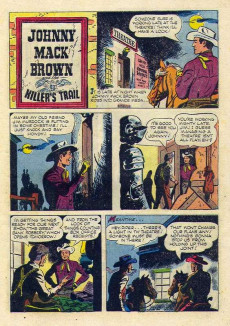 Extrait de Four Color Comics (2e série - Dell - 1942) -584- Johnny Mack Brown
