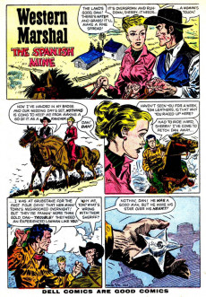 Extrait de Four Color Comics (2e série - Dell - 1942) -591- Ernest Haycox's Western Marshall