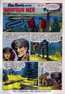 Extrait de Four Color Comics (2e série - Dell - 1942) -599- Ben Bowie and his Mountain Men
