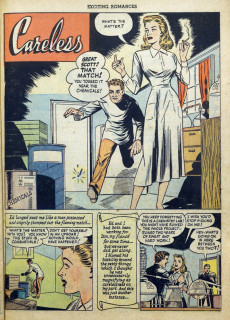 Extrait de Exciting Romances (1949) -1- The Dishonest Heart - My Jealous Sin - Careless