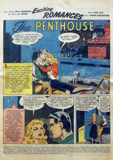 Extrait de Exciting Romances (1949) -3- The Penthouse - Memory of Tim - No Short Cut to Love