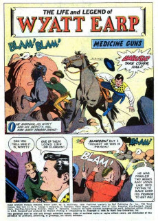 Extrait de Hugh O'Brian Famous Marshall - Wyatt Earp (Dell - 1958) -6- Issue # 6