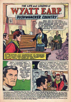 Extrait de Hugh O'Brian Famous Marshall - Wyatt Earp (Dell - 1958) -9- Issue # 9