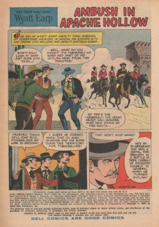 Extrait de Hugh O'Brian Famous Marshall - Wyatt Earp (Dell - 1958) -11- Issue # 11