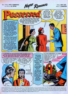 Extrait de Negro Romance (Fawcett - 1950) -2- Possessed