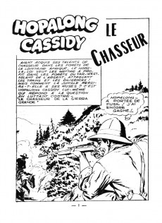Extrait de Hopalong Cassidy (puis Cassidy) (Impéria) -247- Le chasseur