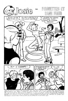 Extrait de Josie (Éditions Héritage) -22- Pirouettes et sang froid