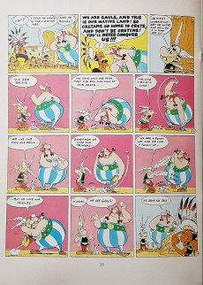 Extrait de Astérix (en anglais) -22b1979- Asterix and the great crossing