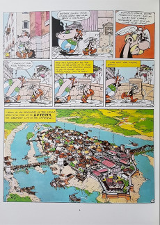 Extrait de Astérix (en anglais) -18a1978- Asterix and the laurel wreath