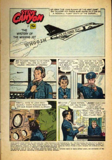 Extrait de Four Color Comics (2e série - Dell - 1942) -1033- Milton Caniff's Steve Canyon