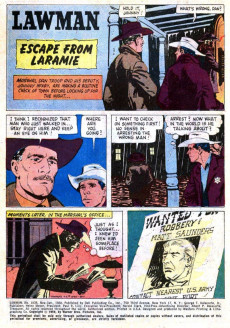 Extrait de Four Color Comics (2e série - Dell - 1942) -1035- Lawman