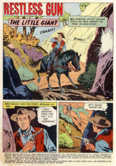 Extrait de Four Color Comics (2e série - Dell - 1942) -1045- Restless Gun