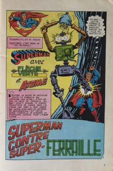 Extrait de Batman et Superman Géant (Sagédition) -7- Superman contre Super-Ferraille