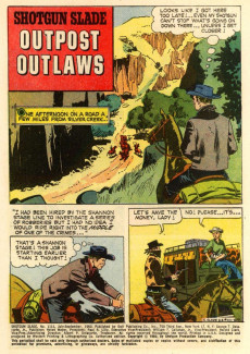 Extrait de Four Color Comics (2e série - Dell - 1942) -1111- Shotgun Slade